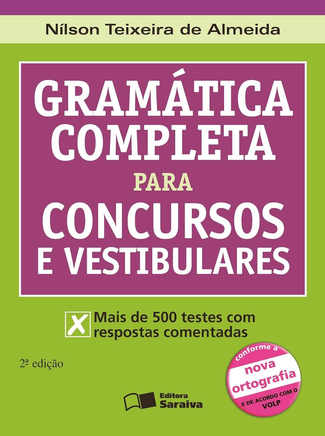 Livro complementar para estudantes que se preparam para vestibulares