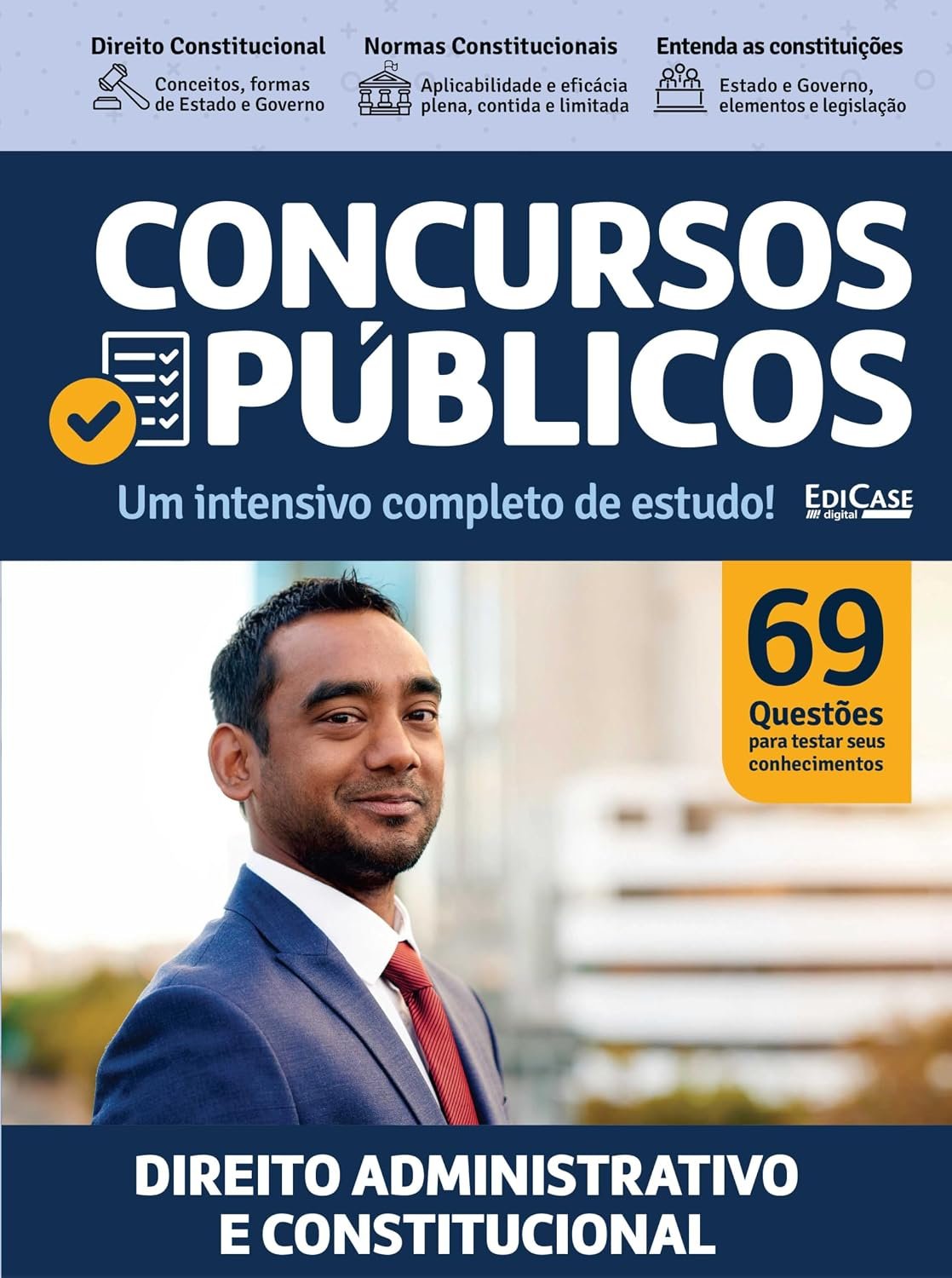Capa Concursos Públicos Direito Administrativo e Constitucional