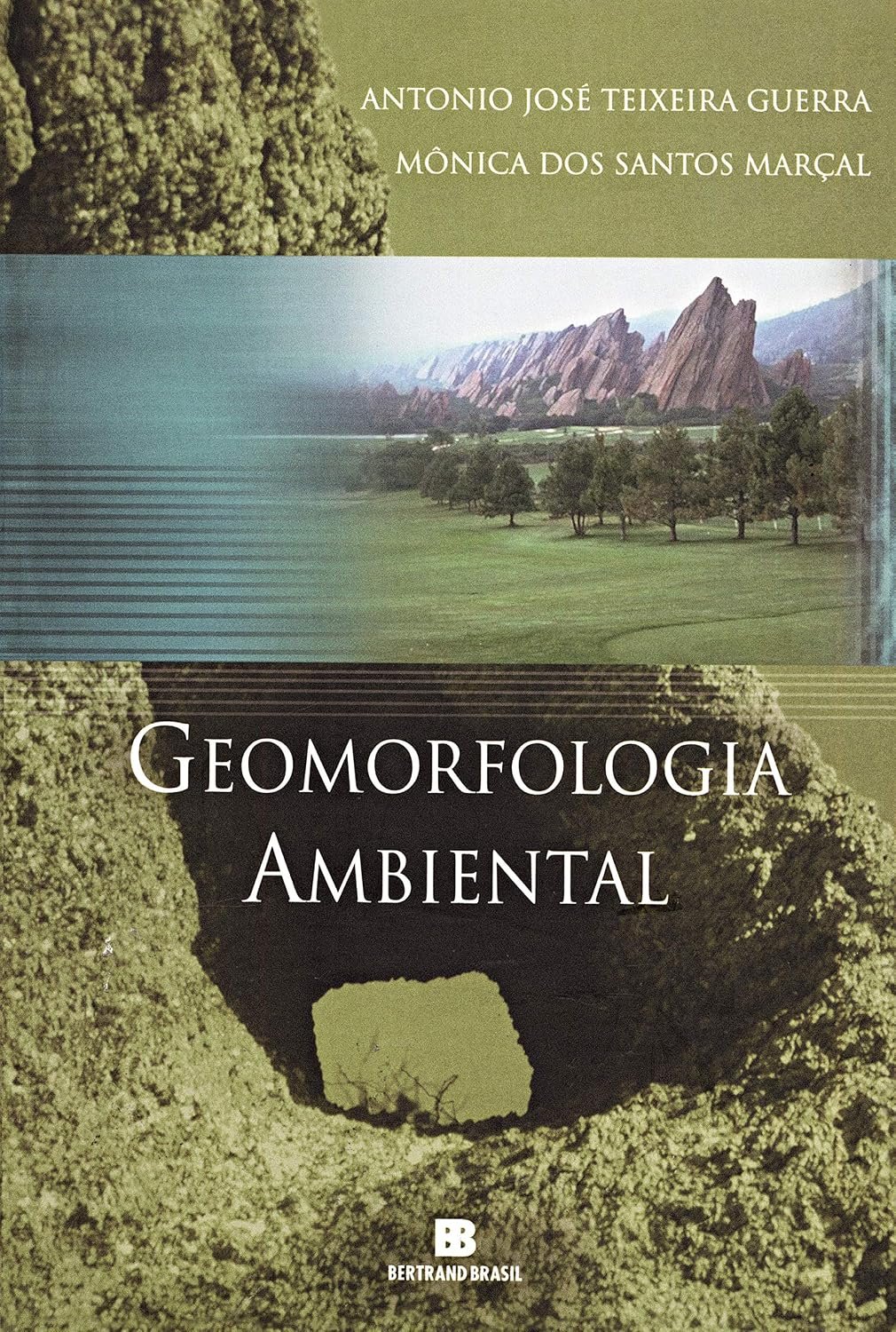 Capa do livro Geomorfologia Ambiental