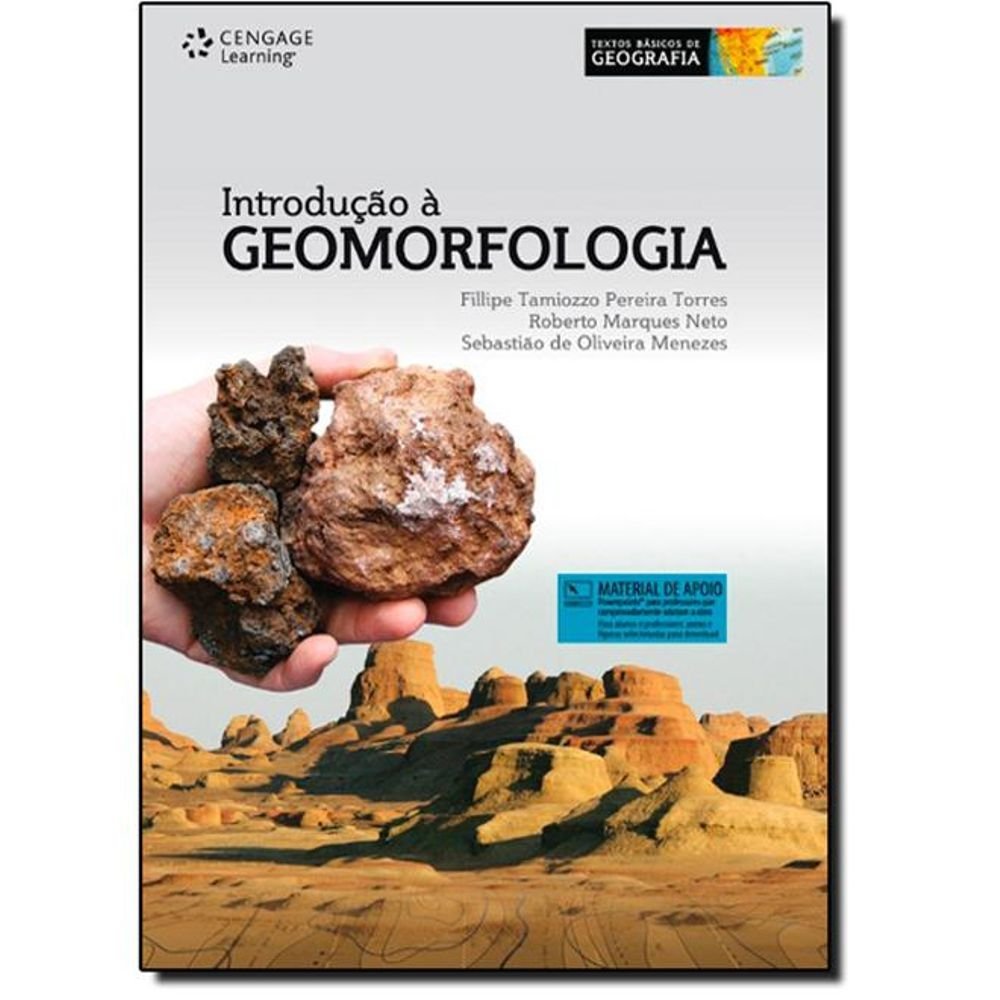 Capa do livro Introdução à Geomorfologia
