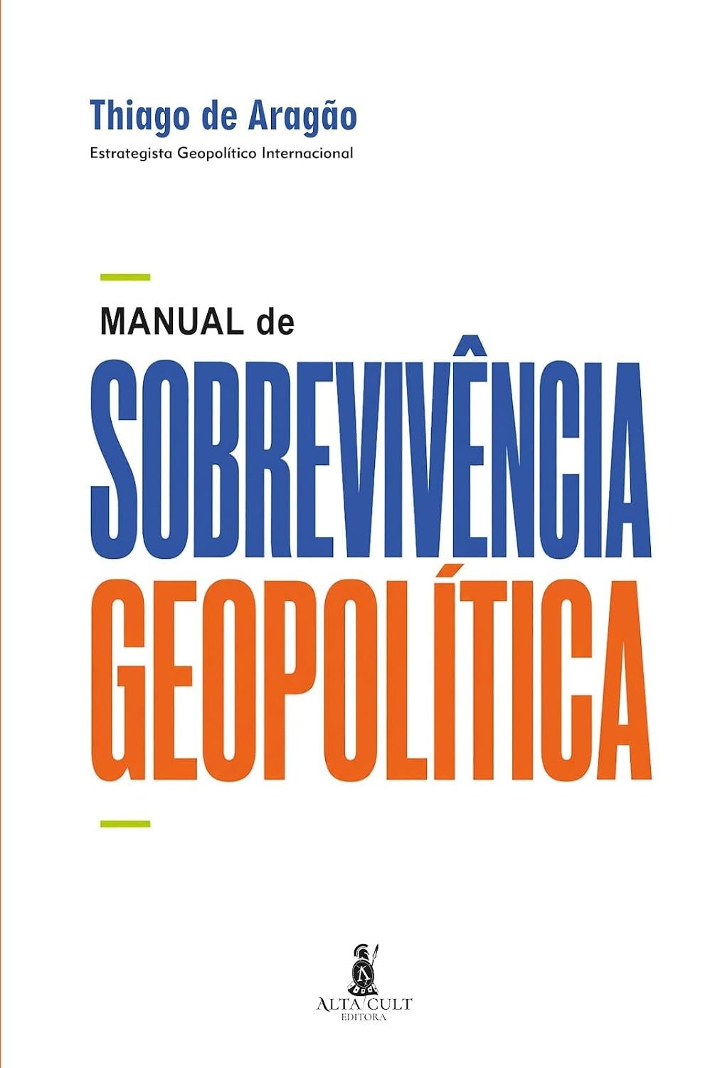 Capa do livro Geopolítica Manual